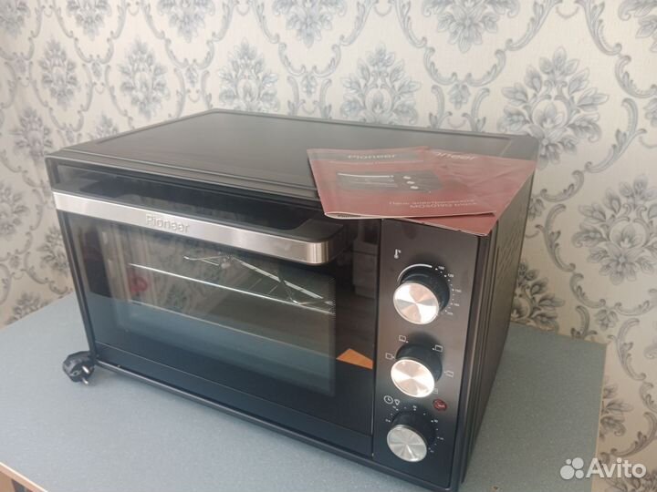 Электрическая мини печь духовка pioneer