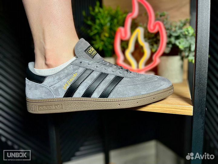 Кроссовки Adidas Handball Spezial Grey Black