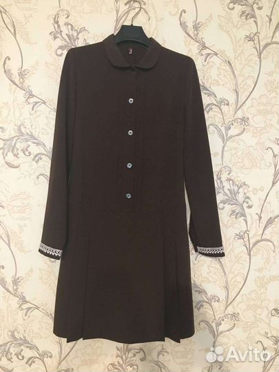 Школьная форма для девочки с фартуком