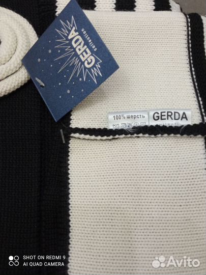 Комплект шапка и шарф женские новые