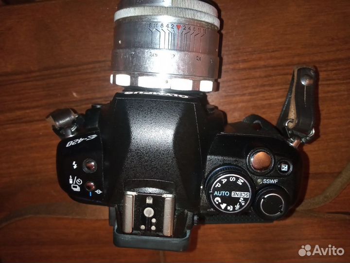 Olympus E-420 + Гелиос 44