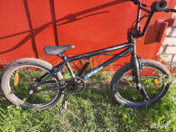 Велосипед stels BMX Tyrant 20 V030, оливковый
