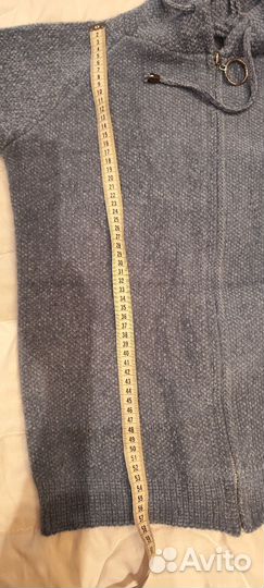 Джемпер на молнии с капюшоном, новый,единый 44-48