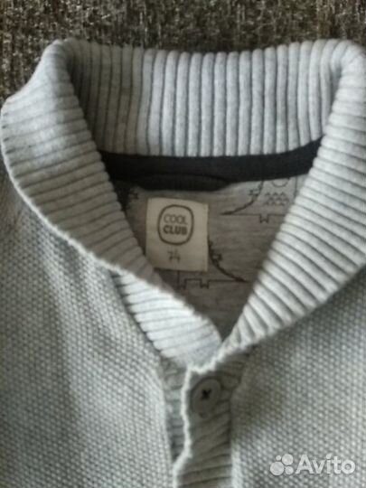 Кардиган, кофта на мальчика 74 разм. Новая