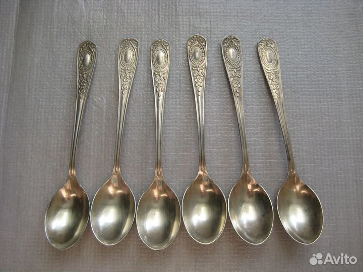 Ложечки чайные мельхор СССР