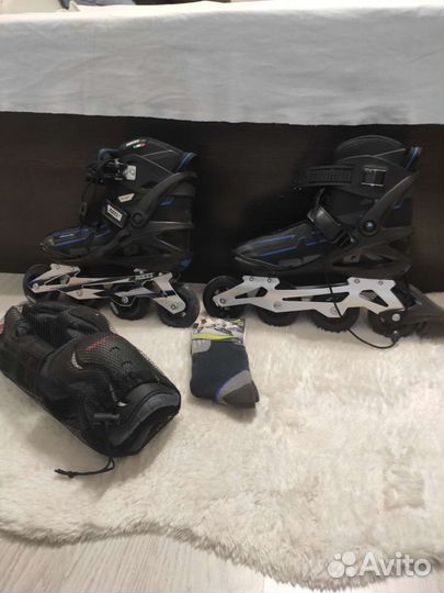 Роликовые коньки roces Yvon, колеса 84мм, abec 7