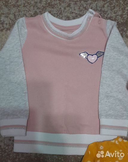 Детские вещи пакетом для девочек 92