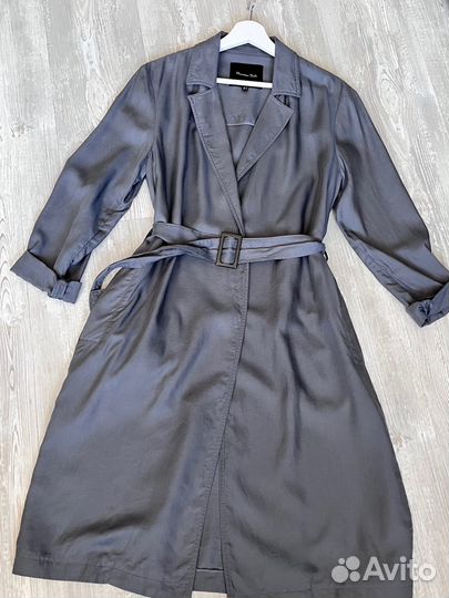 Плащ тренч massimo dutti