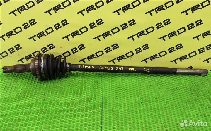 Шрус наружный задний Toyota Ipsum ACM26 2AZ-FE