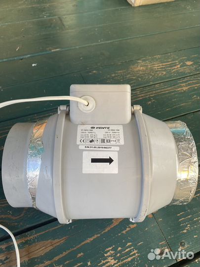 Вентилятор канальный вентс тт про 150