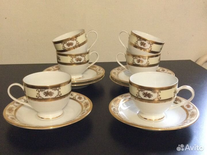 Чайно-кофейный набор yamasen gold collection fine