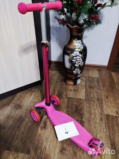 Самокат детский трехколесный