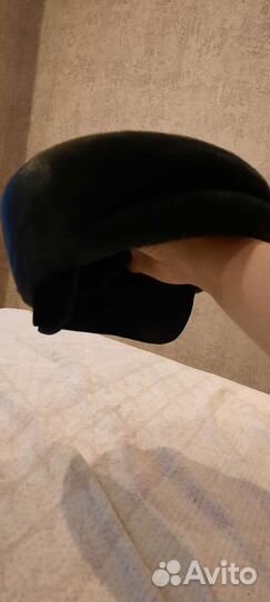 Меховая мужская кепка из нерпы р.58