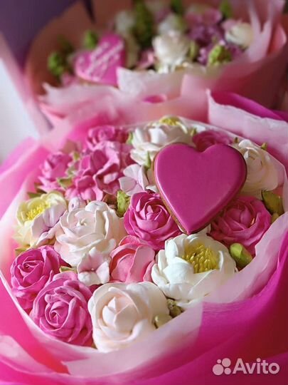 Зефирные цветы