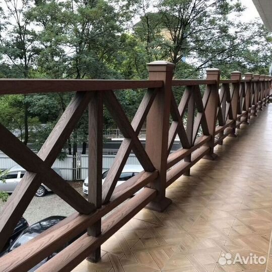 Ограждения из дпк