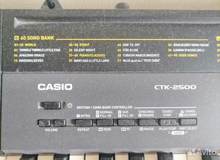 Синтезатор casio ctk 2500