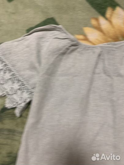 Блузка натуральный лён хлопок 52 54