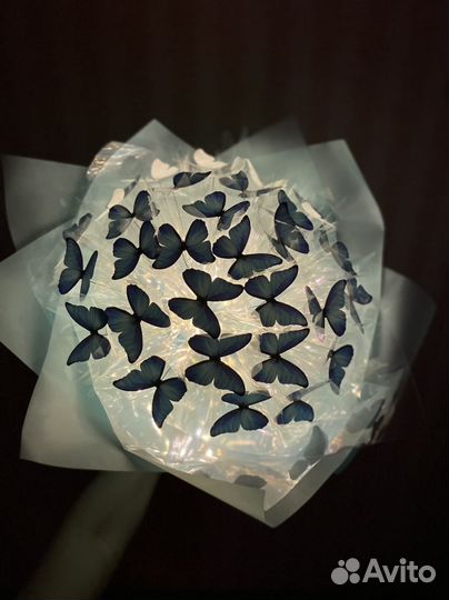 Букет из бабочек (коробочки)