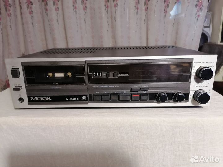 Магнитофон маяк м 240с 1