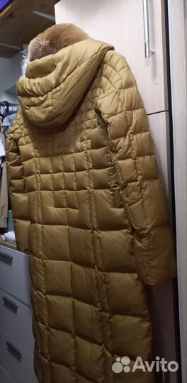 Пуховое пальто женское 44