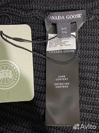 Мужская шапка Canada Goose, оригинал, Италия