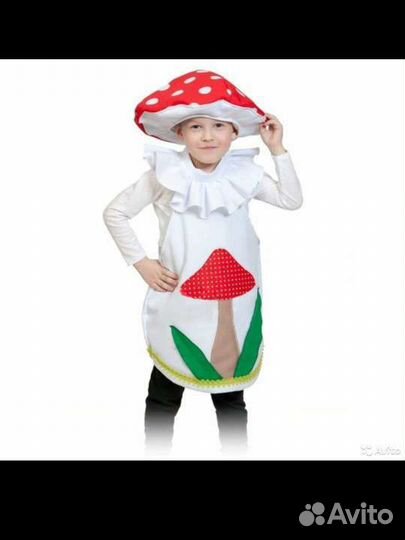 Детский костюм мухомор(прокат)