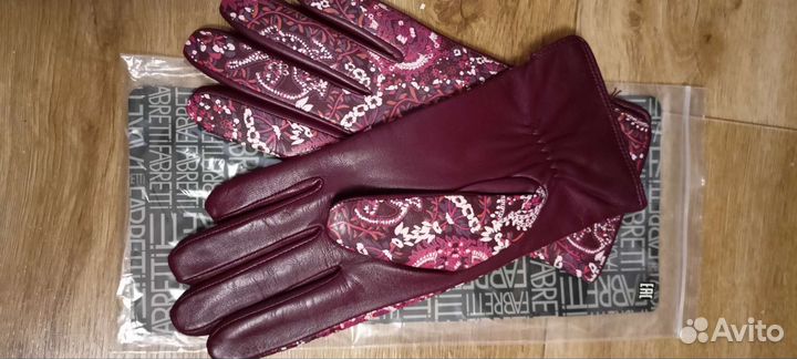 Перчатки 7,5 нат.кожа
