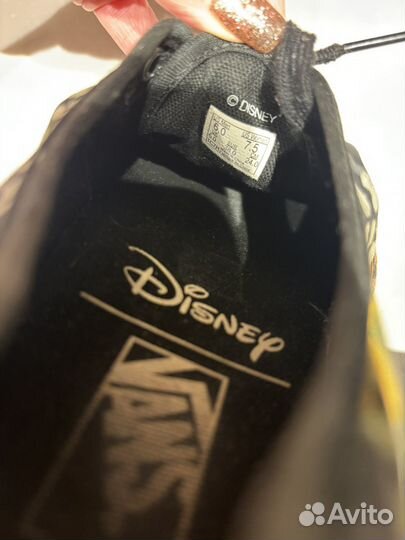 Vans кеды disney