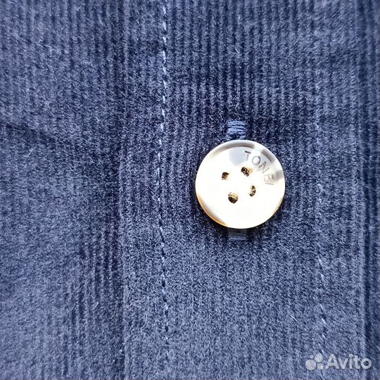 Вельветовая рубашка черная 44-50