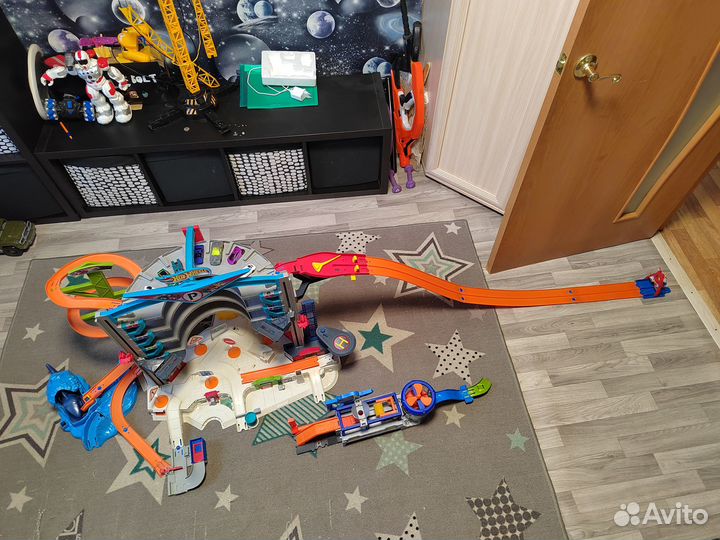 Трек парковка хот вилс оригинал