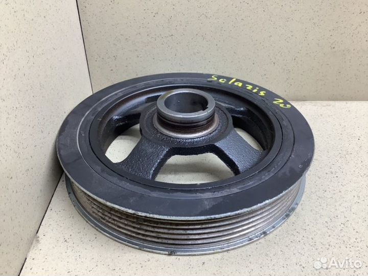 Шкив коленвала Hyundai Solaris седан G4LC 2020
