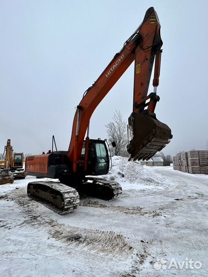 Аренда/услуги гусеничного экскаватора hitachi 240