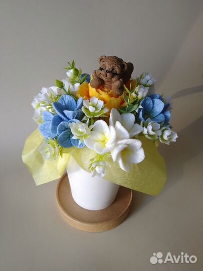 Букет из мыла ручной работы. Подарок