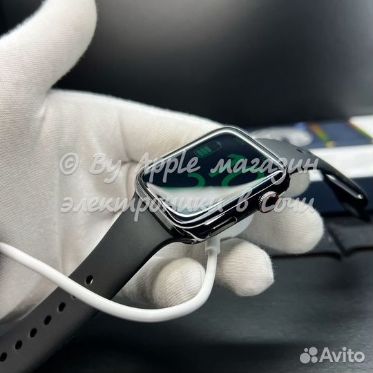 Apple Watch 9 45мм (2 ремешка, безрамочные)