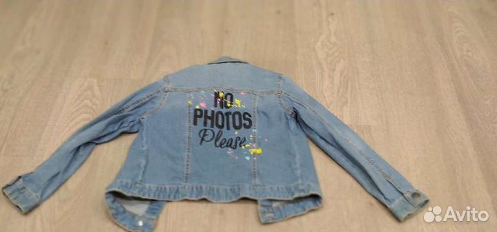 Джинсовая куртка 128
