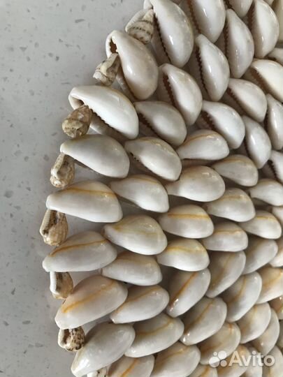 Подставка из натуральных ракушек