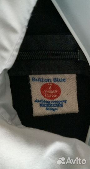 Школьное платье Button Blue