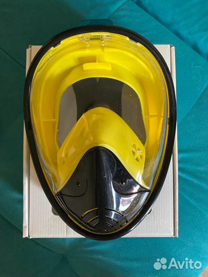 Полнолицевая маска с трубкой Sargan «планета»