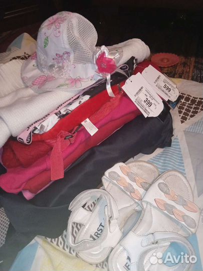 Вещи пакетом на девочку от 6 до 8 лет
