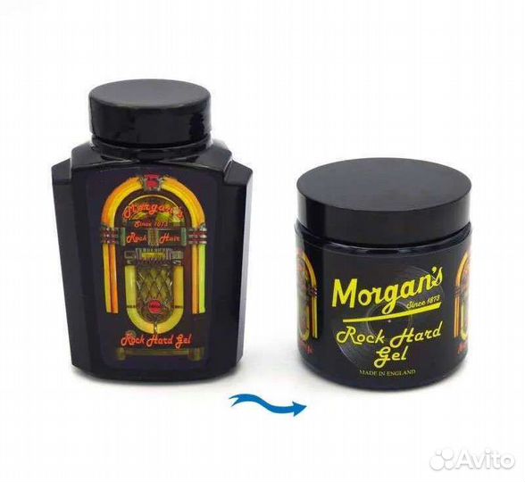 Гель для укладки волос Morgans Rock Hard Gel 120мл
