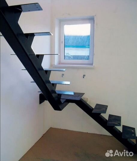 Лестницы на металлокаркасе