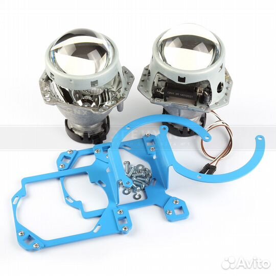 Линзы Hella 3R Clear для фар Mazda 3 BK 2003-2009