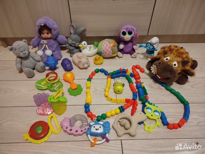 Грызунки, погремушки, игрушки