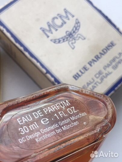 MCM Blue paradise винтаж парфюм