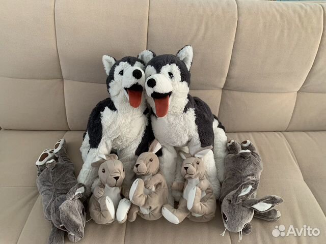 2.Собака ливлиг и кролики из IKEA