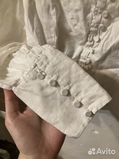 Белая блузка Uterque