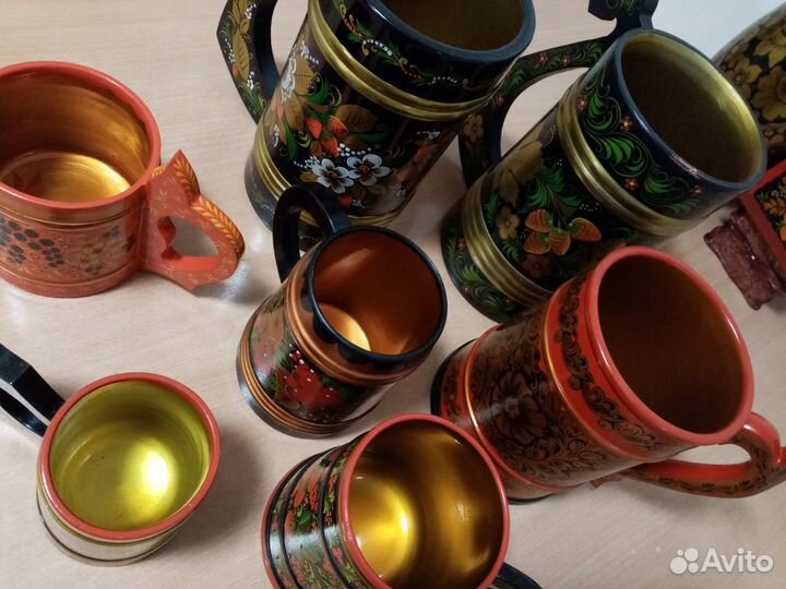 Кружка хохлома. Княжеская и боярская