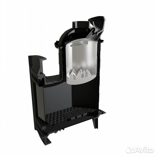 Печь Для Бани Атмосфера L+ ктт ламели «Змеевик» на