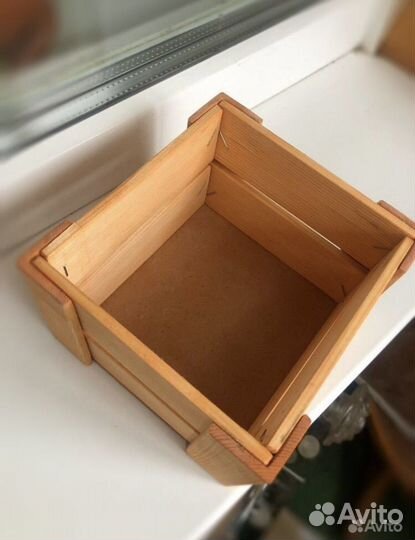 Коробка деревянная декоративная
