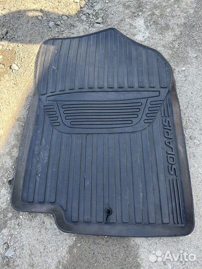 Коврики оригинал hyndai solaris